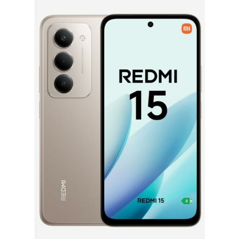 Smartphone Xiaomi Redmi 15 Octa Core 6 GB RAM 128 GB Gris 6,9" - ONLYTECK