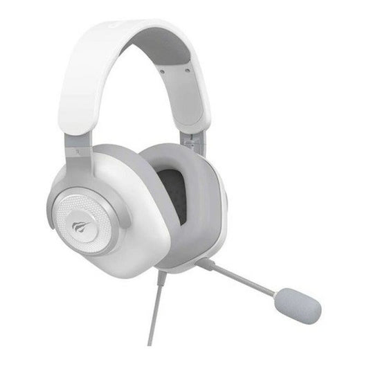 Casque avec Microphone Gaming Havit H2230d Blanc Gris - ONLYTECK