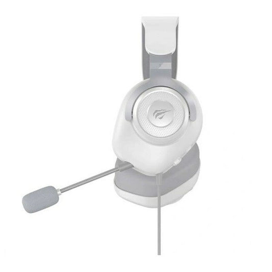 Casque avec Microphone Gaming Havit H2230d Blanc Gris - ONLYTECK