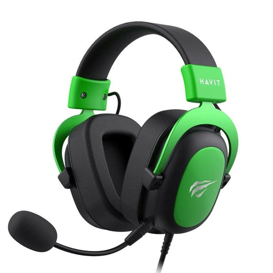Casques avec Micro Gaming Havit H2002d Noir Vert - ONLYTECK