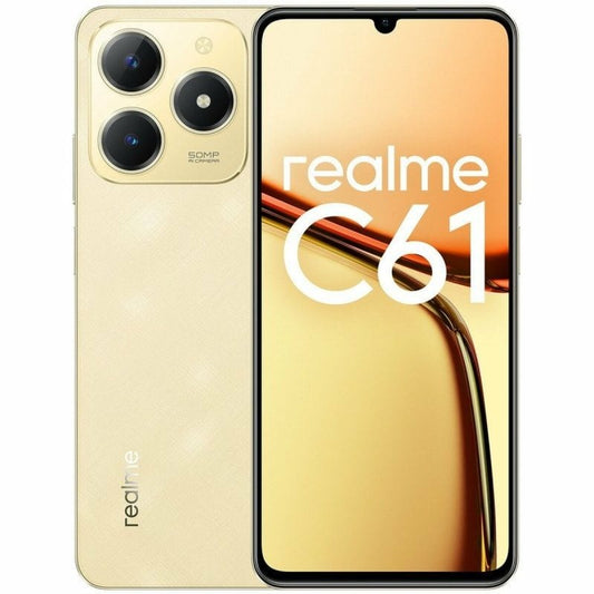 Smartphone Realme Realme C61 6,7" Octa Core 6 GB RAM 256 GB Or - ONLYTECK