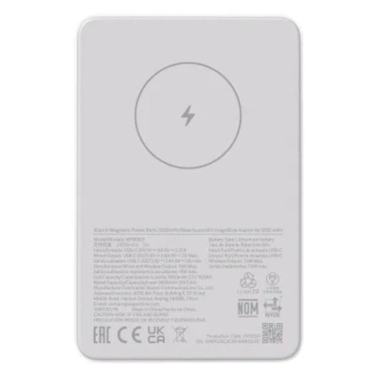 Chargeur d'ordinateur portable Xiaomi MAG PB 5000 WH Blanc 5000 mAh - ONLYTECK