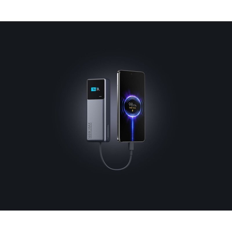 Powerbank Xiaomi 165W ICAB 10000 GY Gris 10000 mAh 165 W - ONLYTECK