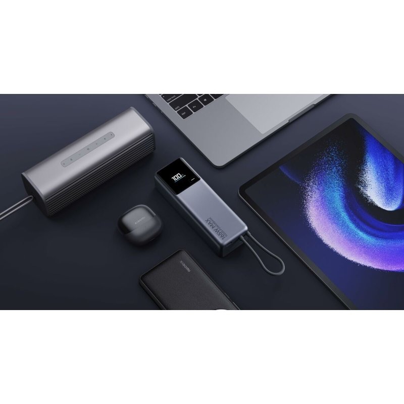 Powerbank Xiaomi 165W ICAB 10000 GY Gris 10000 mAh 165 W - ONLYTECK