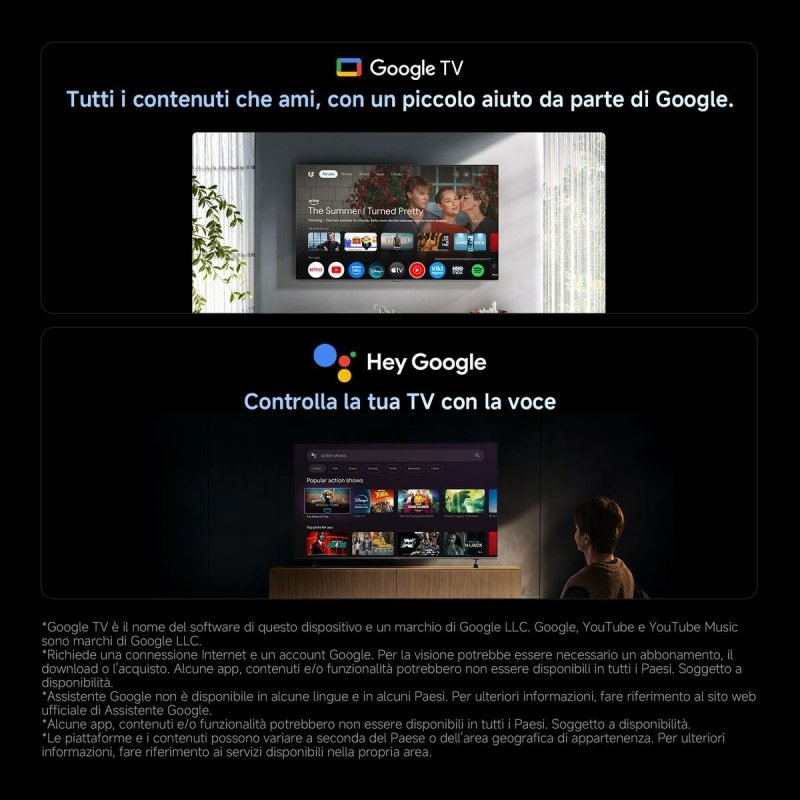 TV intelligente Xiaomi ELA6336EU 4K Ultra HD QLED - ONLYTECK