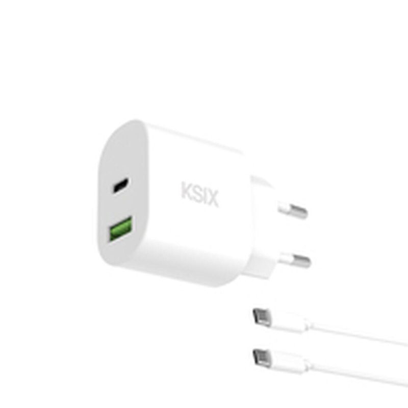 Chargeur mural KSIX Blanc 20 W - ONLYTECK