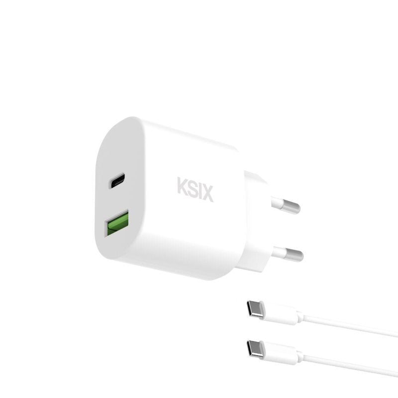 Chargeur mural KSIX Blanc 20 W - ONLYTECK
