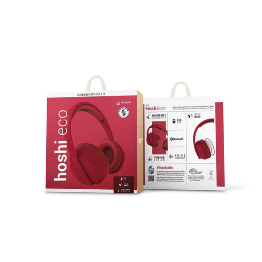 Casque Bluetooth à Bandeau Energy Sistem 457557 Rouge - ONLYTECK