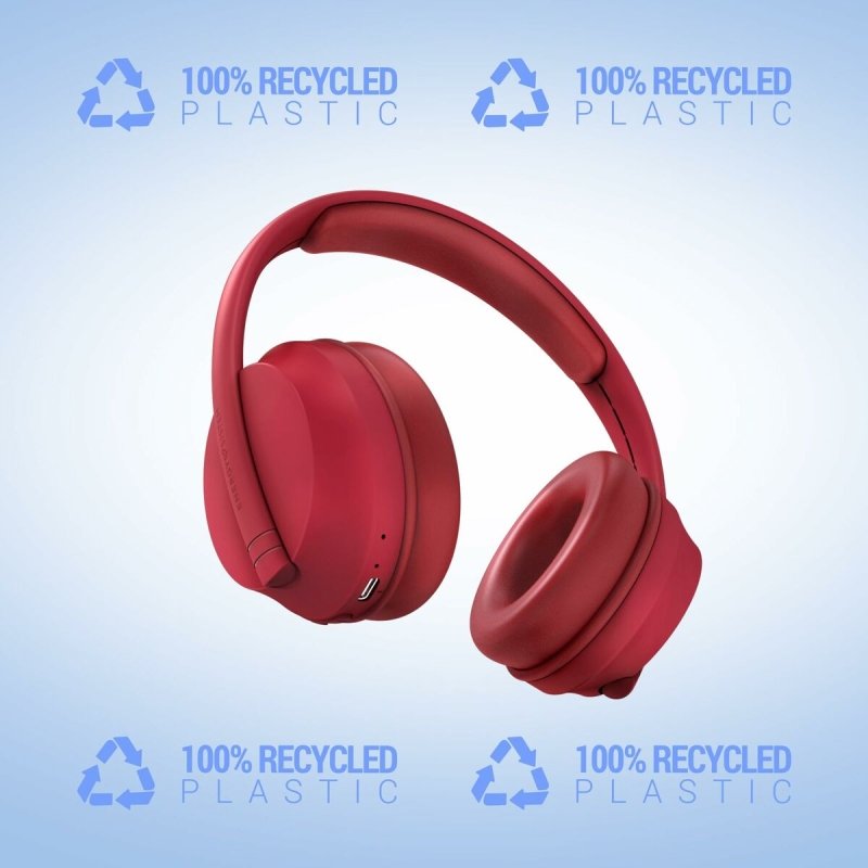 Casque Bluetooth à Bandeau Energy Sistem 457557 Rouge - ONLYTECK