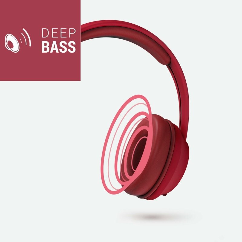 Casque Bluetooth à Bandeau Energy Sistem 457557 Rouge - ONLYTECK