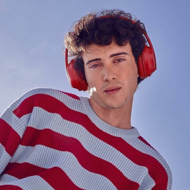 Casque Bluetooth à Bandeau Energy Sistem 457557 Rouge - ONLYTECK