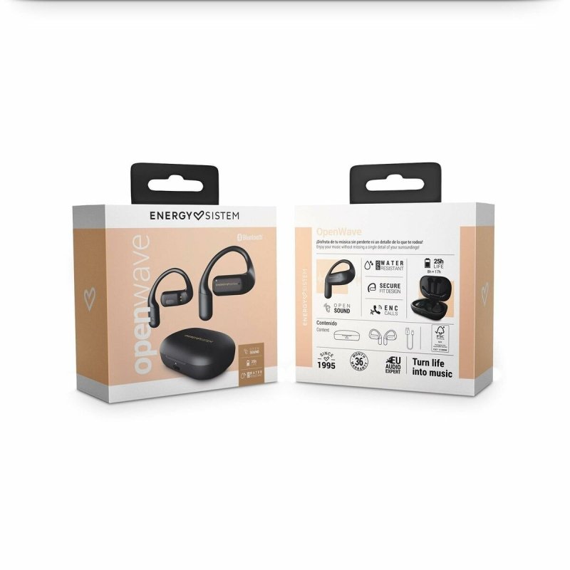 Écouteurs in Ear Bluetooth Energy Sistem 458820 Noir - ONLYTECK