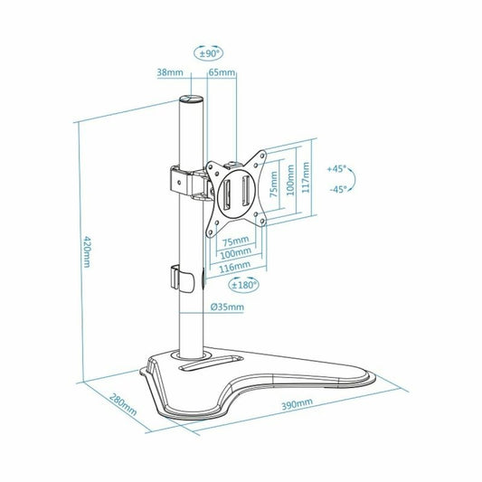 Support de TV TooQ DB1701TN - B - ONLYTECK