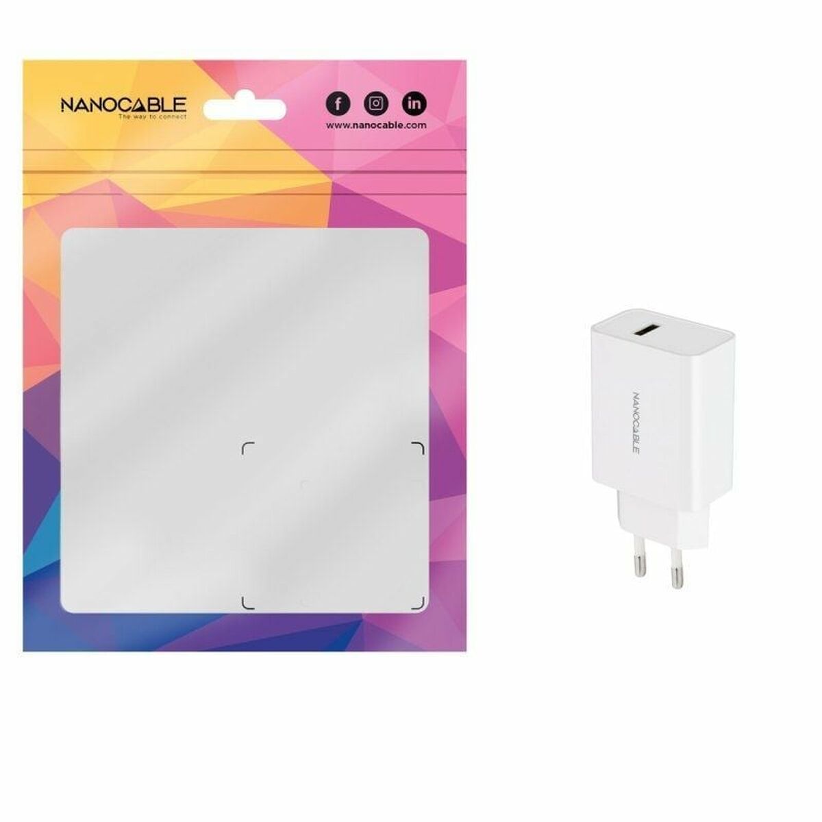 Chargeur mural NANOCABLE 10.10.2003 - ONLYTECK