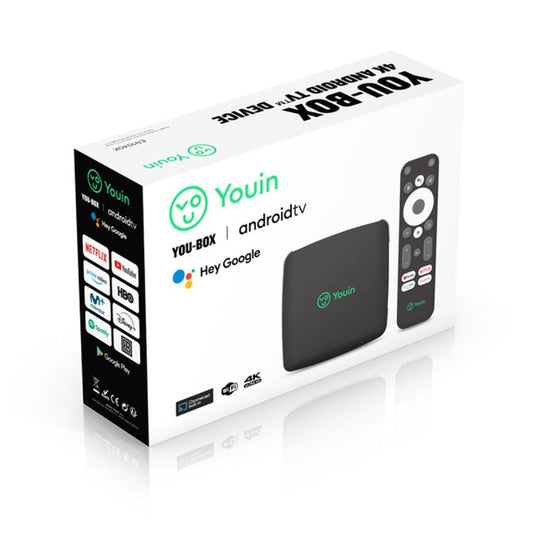 Adaptateur Smart TV Youin You - Box Android TV 10 - ONLYTECK