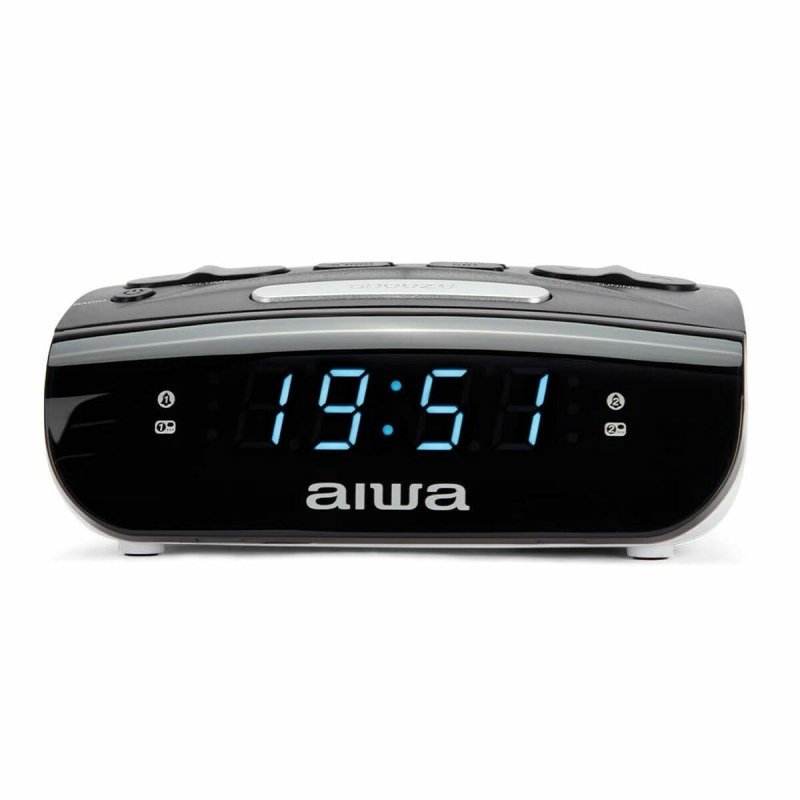 Radio - réveil Aiwa CR - 15 Noir - ONLYTECK