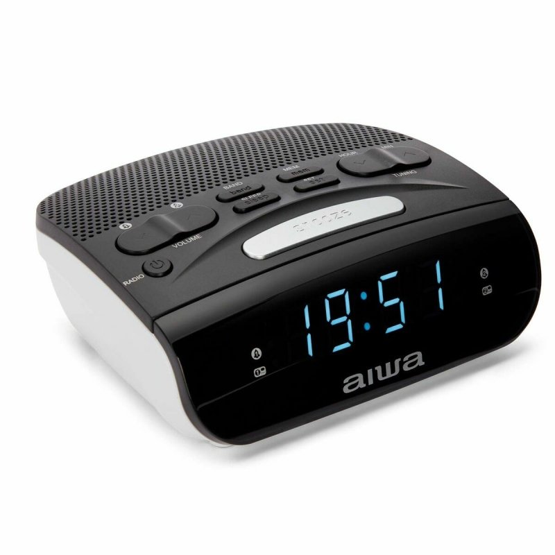 Radio - réveil Aiwa CR - 15 Noir - ONLYTECK