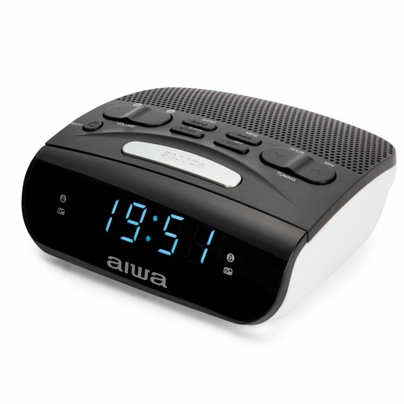 Radio - réveil Aiwa CR - 15 Noir - ONLYTECK