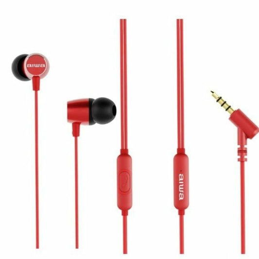 Casque Aiwa ESTM - 30RD Rouge - ONLYTECK