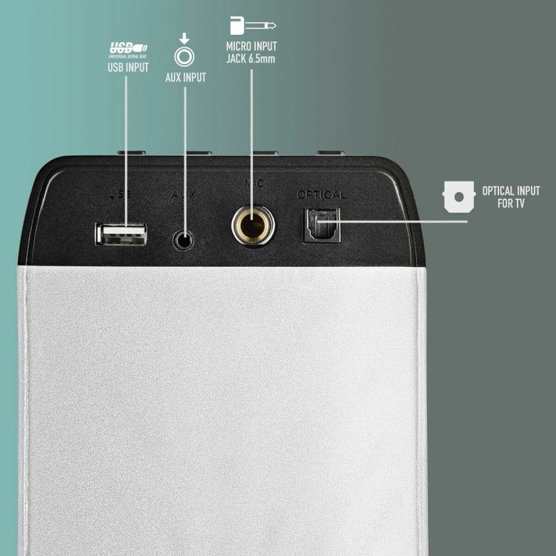 Haut - parleurs bluetooth portables NGS SKYCHARMPROWHITE Blanc - ONLYTECK