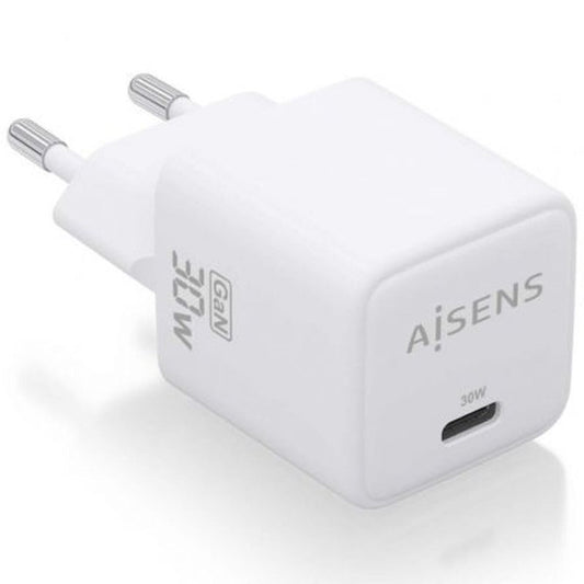 Chargeur mural Aisens ASCH - 30W1P035 - W Blanc Multicouleur 33 W (1 Unité) - ONLYTECK
