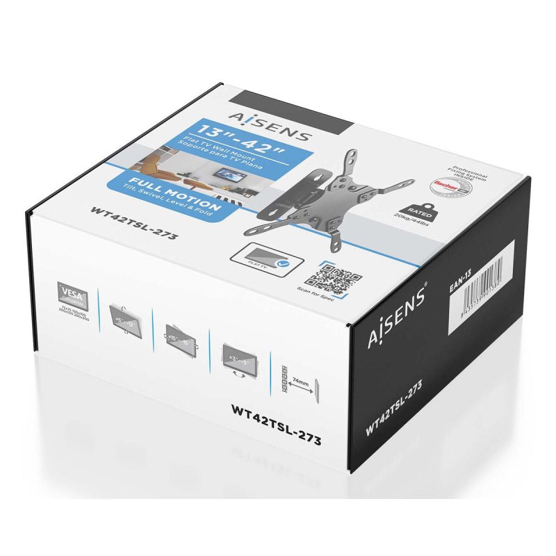 Support de TV Aisens WT42TSL - 273 13" 42" 20 kg - ONLYTECK