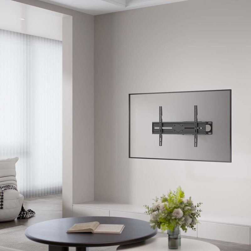 Support de TV Aisens WT80TSLE - 327 Noir Acier (1 Unité) - ONLYTECK