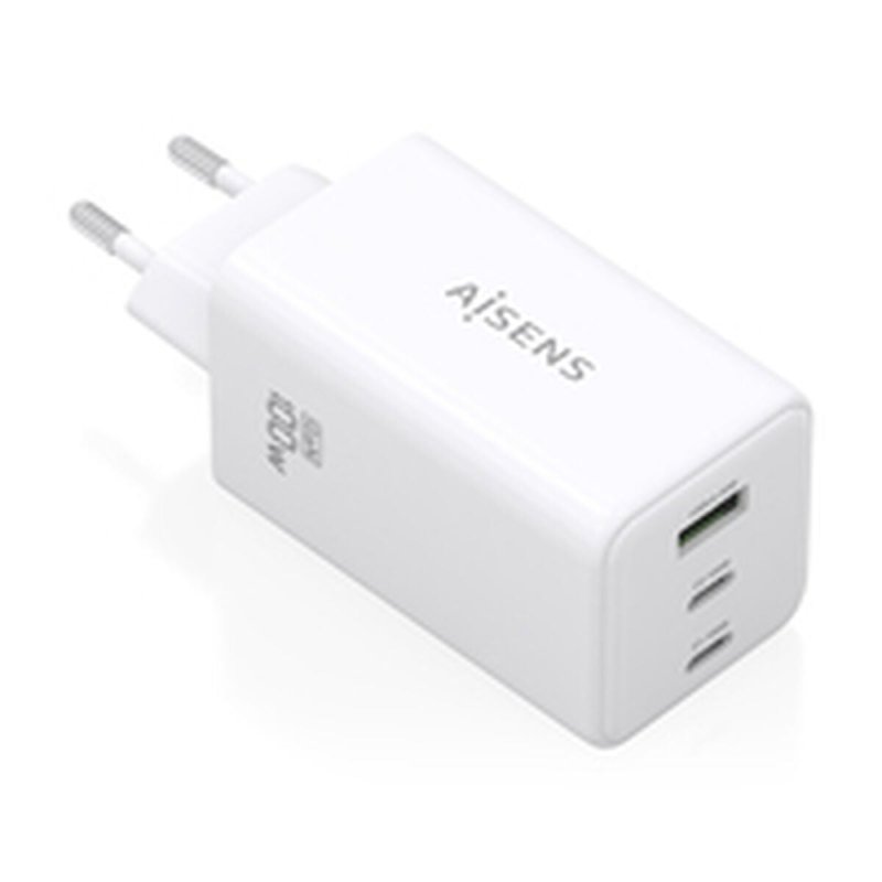 Chargeur sans fil Aisens ASCH - 100W3P051 - W Blanc 100 W - ONLYTECK
