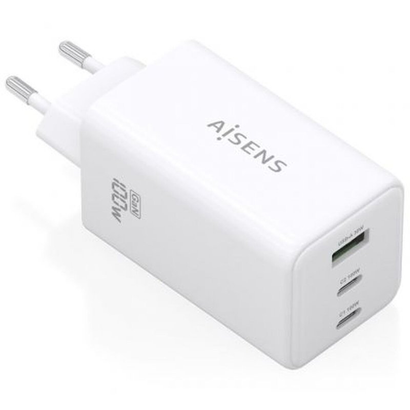Chargeur sans fil Aisens ASCH - 100W3P051 - W Blanc 100 W - ONLYTECK