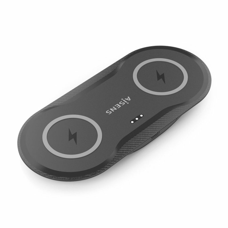 Chargeur sans fil Aisens ASCH - 15W2WC060 - BK Noir - ONLYTECK