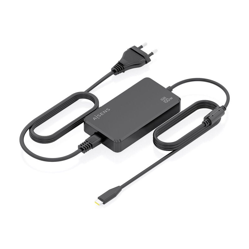Powerbank Aisens ASCH - 1PD100D070 - BK 100 W Noir - ONLYTECK