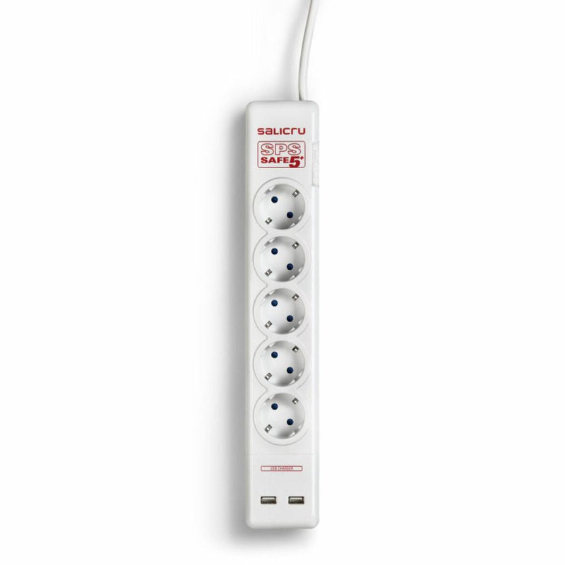 Réglette Salicru 680BA000002 USB Blanc (1,5 m) - ONLYTECK