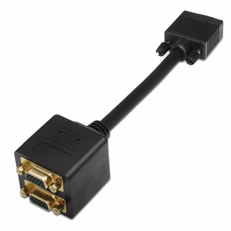 Adaptateur VGA vers Double VGA Aisens A113 - 0080 (1 Unité) - ONLYTECK
