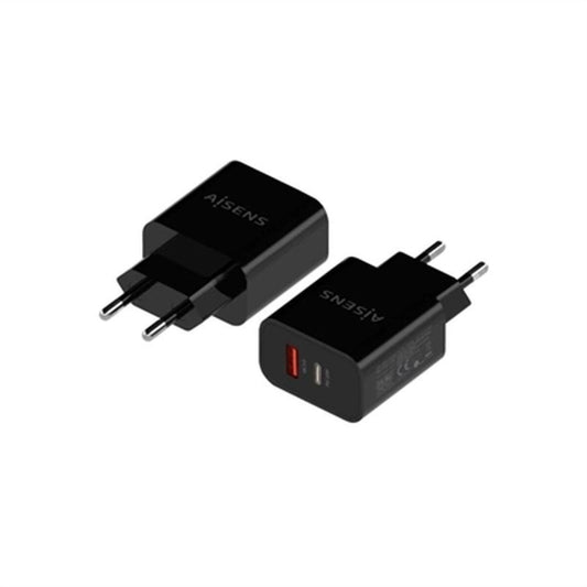 Chargeur mural Aisens A110 - 0682 Noir 20 W - ONLYTECK