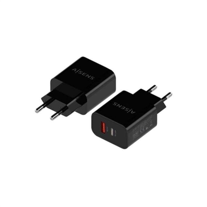 Chargeur mural Aisens A110 - 0682 Noir 20 W - ONLYTECK