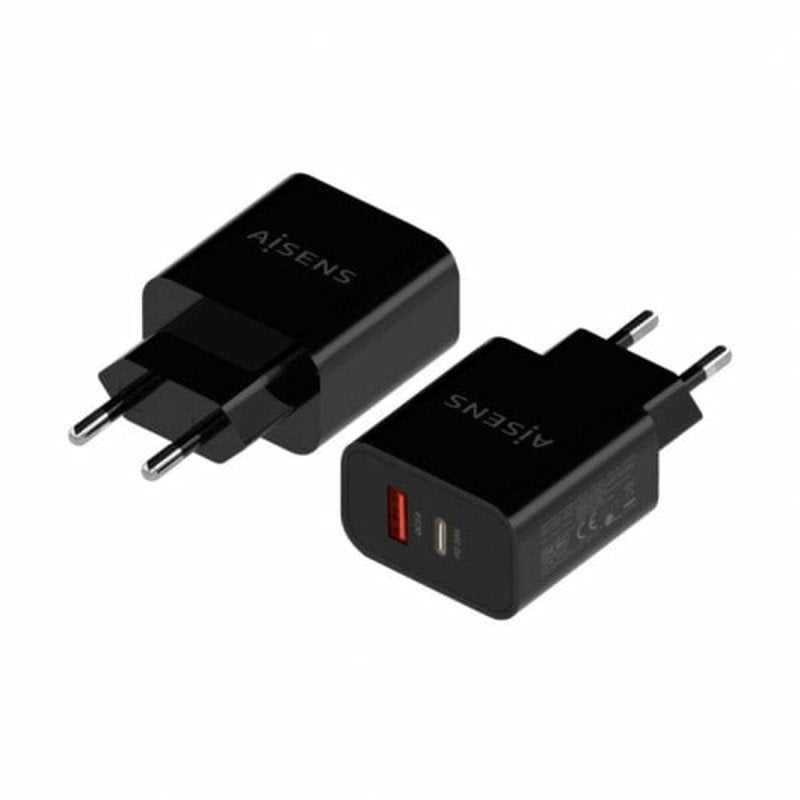 Chargeur mural Aisens A110 - 0682 Noir 20 W - ONLYTECK