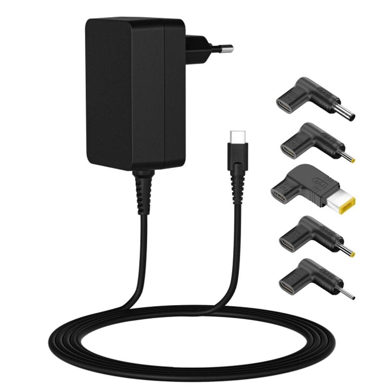 Chargeur mural LEOTEC LENCSHOMETC45 Noir - ONLYTECK