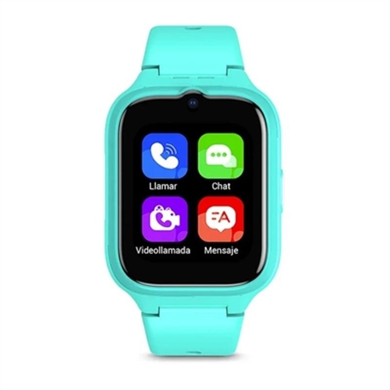 Montre intelligente SPC SMARTEE 4G KIDS Blanc Vert Turquoise 1,7" - ONLYTECK