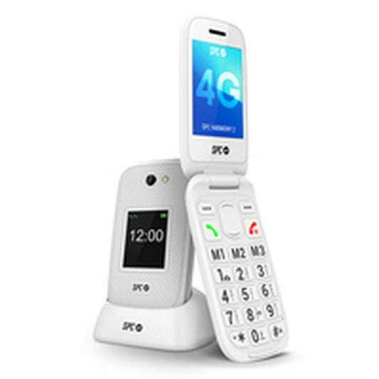 Téléphone portable pour personnes âgées SPC 2337B 2,8" 128 GB Blanc - ONLYTECK
