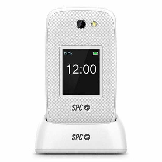Téléphone portable pour personnes âgées SPC 2337B 2,8" 128 GB Blanc - ONLYTECK