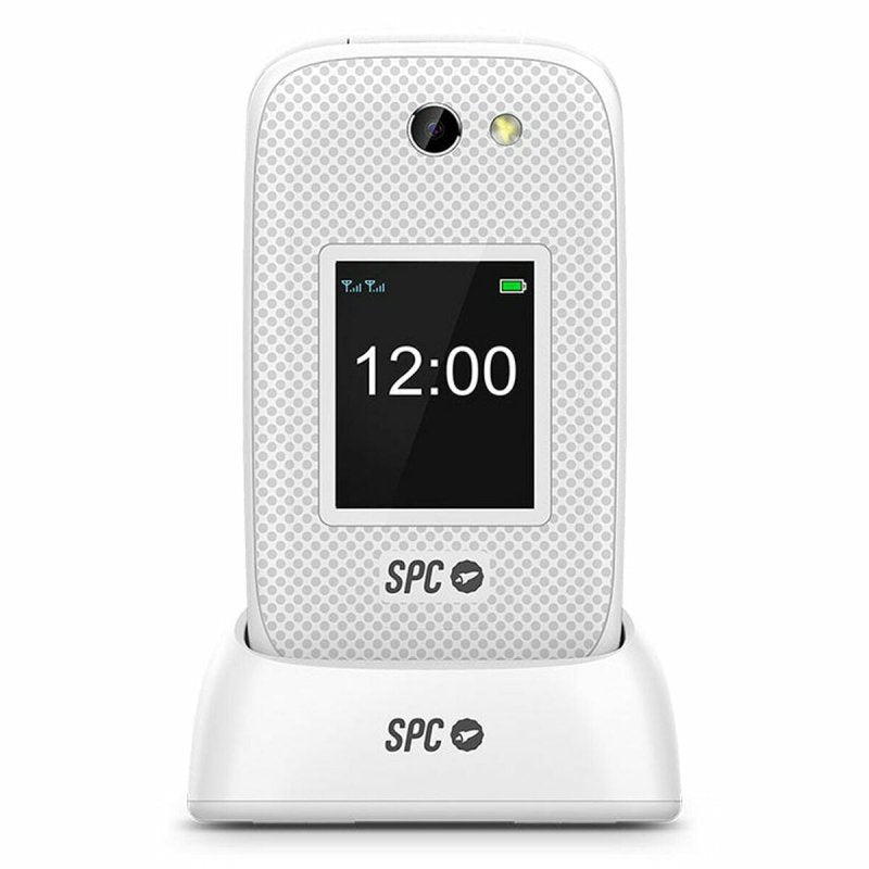 Téléphone portable pour personnes âgées SPC 2337B 2,8" 128 GB Blanc - ONLYTECK