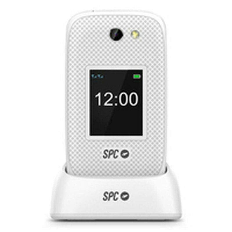 Téléphone portable pour personnes âgées SPC 2337B 2,8" 128 GB Blanc - ONLYTECK