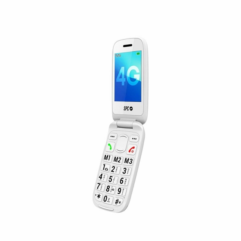 Téléphone portable pour personnes âgées SPC 2337B 2,8" 128 GB Blanc - ONLYTECK