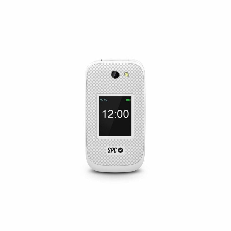 Téléphone portable pour personnes âgées SPC 2337B 2,8" 128 GB Blanc - ONLYTECK