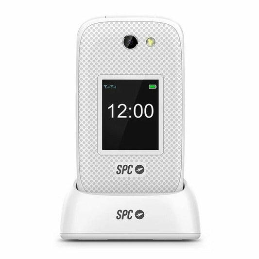 Téléphone portable pour personnes âgées SPC 2337B 2,8" 128 GB Blanc - ONLYTECK