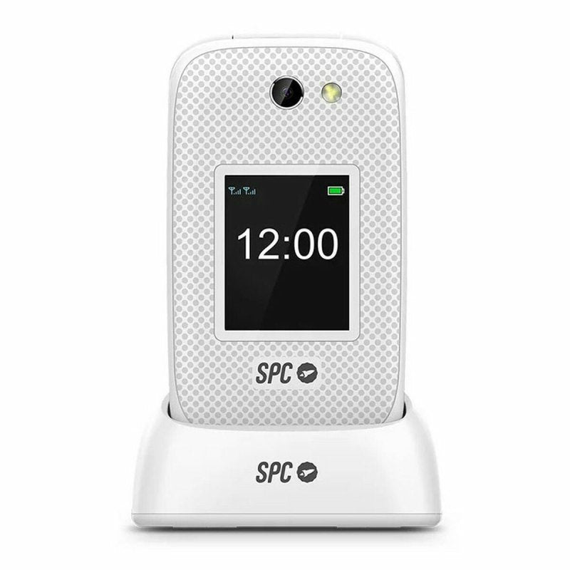 Téléphone portable pour personnes âgées SPC 2337B 2,8" 128 GB Blanc - ONLYTECK