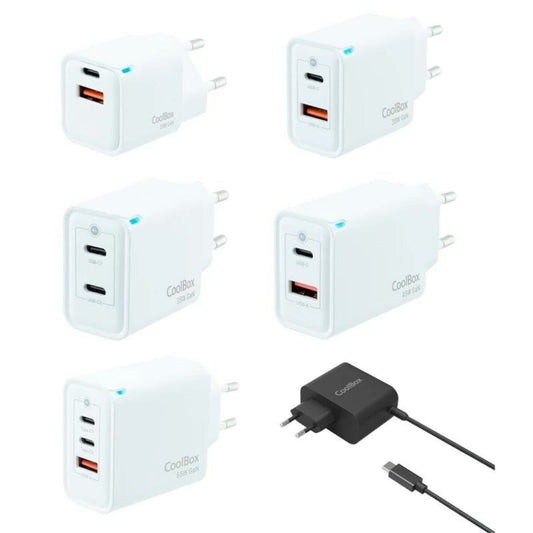 Chargeur mural CoolBox COO - PACK - GAN - ONLYTECK