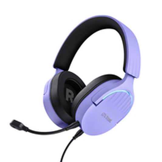 Casques avec Micro Gaming Trust GXT 490 Noir Pourpre - ONLYTECK