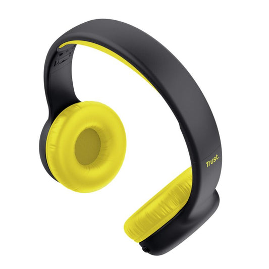 Oreillette Bluetooth Trust 25405 Jaune Noir - ONLYTECK