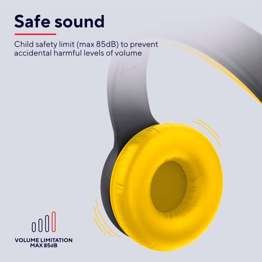 Oreillette Bluetooth Trust 25405 Jaune Noir - ONLYTECK